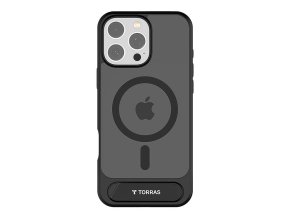 Etui Torras Pstand Series dla iPhone 16 Pro (Czarne)