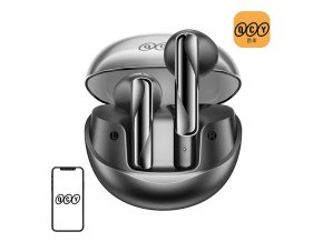 Sluchátka TWS QCY AilyBuds Clear T32 (černá)