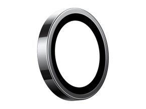 Sklíčko na fotoaparát Lensguard pro iPhone 16 Pro Max (černé)