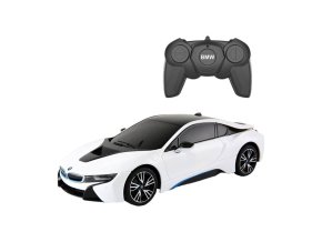RASTAR R/C 1:18 BMW i8 auto na dálkové ovládání (bílé)