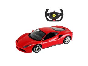 RASTAR 1:14 RC auto na dálkové ovládání Ferrari 488 GTB (červené)
