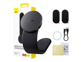 Bezdrátový nabíjecí držák do auta Baseus C02 Pro Series