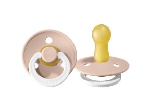 BIBS 100256 Dudlík BLUSH GLOW IN THE DARK S
