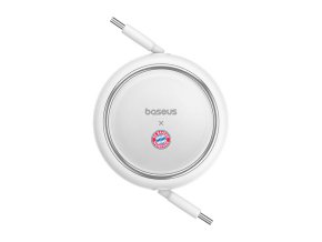 Nabíjecí kabel Baseus USB-C na USB-C 100W (bílý) Bayern Edition