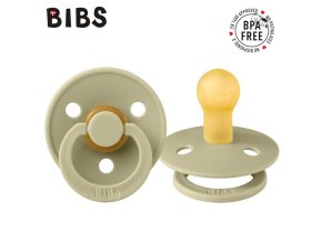 BIBS 100305 KHAKI S dudlíkem