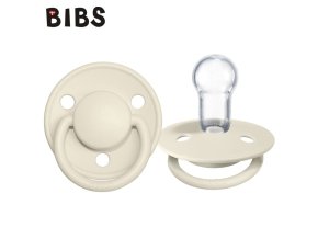 BIBS 1010216 DE LUX ONE SIZE IVORY dudlík