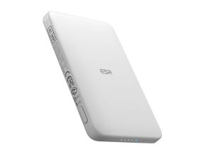 Magnetická powerbanka ESR Qi2 MagSlim 5000 mAh (bílá)