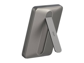 Magnetická powerbanka ESR Qi2 MagSlim 5000 mAh se stojánkem (písková)