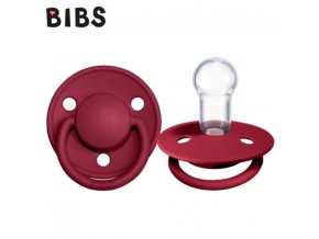 BIBS 1010263 DE LUX ONE SIZE RUBY dudlík
