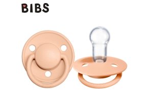 BIBS 1010265 DE LUX ONE SIZE PEACH SUNSET dudlík