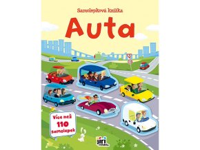 Samolepková knížka Auta