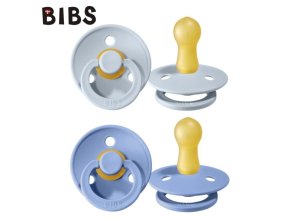 BIBS 110277 Dudlík SKY BLUE/STEEL BLUE S 2 balení