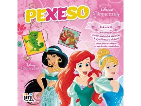 Pexeso v sešitu Disney Princezny