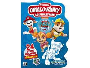 Tvarované omalovánky Tlapková patrola