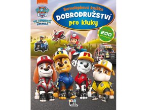 Velká samolepková knížka Dobrodružství s Tlapkovou