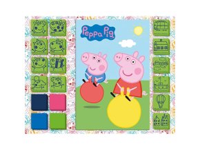 Zábavné razítkování Prasátko Peppa