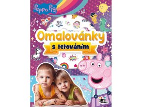 Omalovánky s tetováním Prasátko Peppa