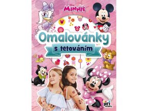 Omalovánky s tetováním Minnie
