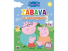 Zábava se samolepkami Prasátko Peppa