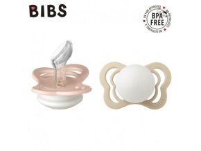 BIBS 1700319 COUTURE BLUSH N & VANILLA N S figurína 2-pack