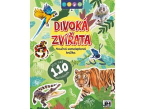 Naučná samolepková knížka 6+ Divoká zvířata