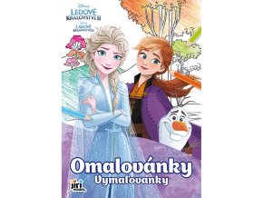 Omalovánky A4 Ledové království