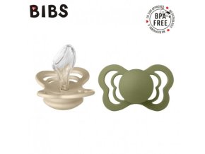 BIBS 1710304 COUTURE VANILLA & OLIVE figurína 2-pack