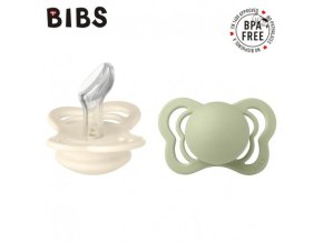 BIBS 1710309 COUTURE IVORY & SAGE M figurína 2-pack
