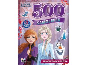 500 samolepek Ledové království