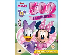 500 samolepek Minnie