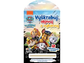 Vyškrabuj, objevuj, vybarvuj Tlapková patrola