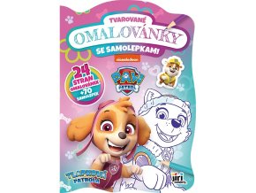 Tvarované omalovánky Tlapková patrola