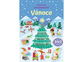 Moje první samolepkování Vánoce