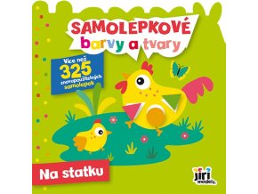 Samolepkové barvy a tvary pro nejmenší Na statku