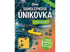 Samolepková únikovka V oku bouře
