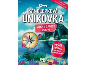 Samolepková únikovka Vrak v zátoce Duchů