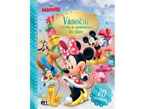 Vánoční aktivity se samolepkami do oken Minnie