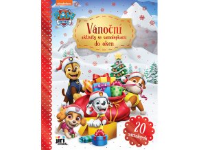 Vánoční aktivity se samolepkami do oken Tlapková patrola