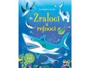 Samolepková knížka Žraloci a rejnoci