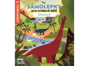 Samolepky pro zvídavé děti Dinosauři