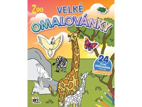 Velké omalovánky Zoo