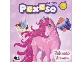 Pexeso v sešitu Jednorožci