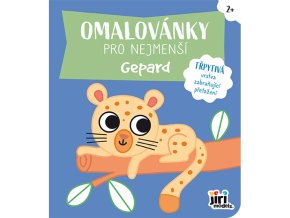 Omalovánky pro nejmenší Gepard