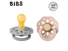 BIBS 240105 Dudlík BOHEME CLOUD & BLUSH M 2-pack
