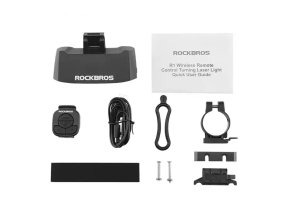 Chytré laserové koncové světlo Rockbros LKWD-R1