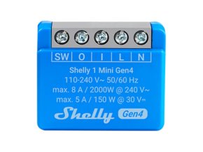Shelly 1 Mini Gen4 Controller Zigbee/Matter