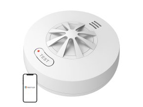 Propojený bezdrátový alarm s tepelným čidlem Heiman HM-5HW