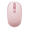 Bezdrátová myš Baseus F01B Tri-mode 2.4G BT5.0 1600 DPI (růžová)