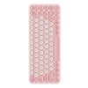 Baseus K01A Bezdrátová třírežimová klávesnice Baby Pink