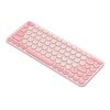 Baseus K01A Bezdrátová třírežimová klávesnice Baby Pink